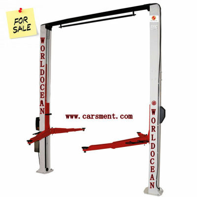 New Products for 2013 Manual Hydraulic 2 post Overhead vehicle lift meet CE certificate