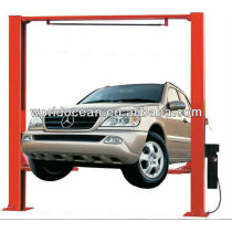 Two Post Uncover Plate Double Cylinder Hydraulic Car Lift