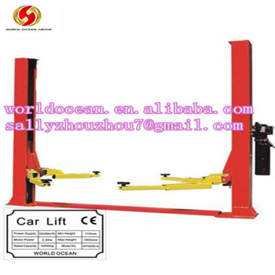2 post hydraulic vehicle lift with 3600kg/1900mm