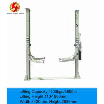 Used hydraulic car lift WT4000-A with CE certificate