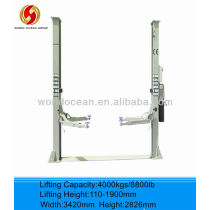 2 post Cheap used car lift hydraulic car lift with CE