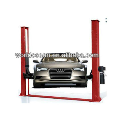 two post floor plate hydraulic lift;car lifter