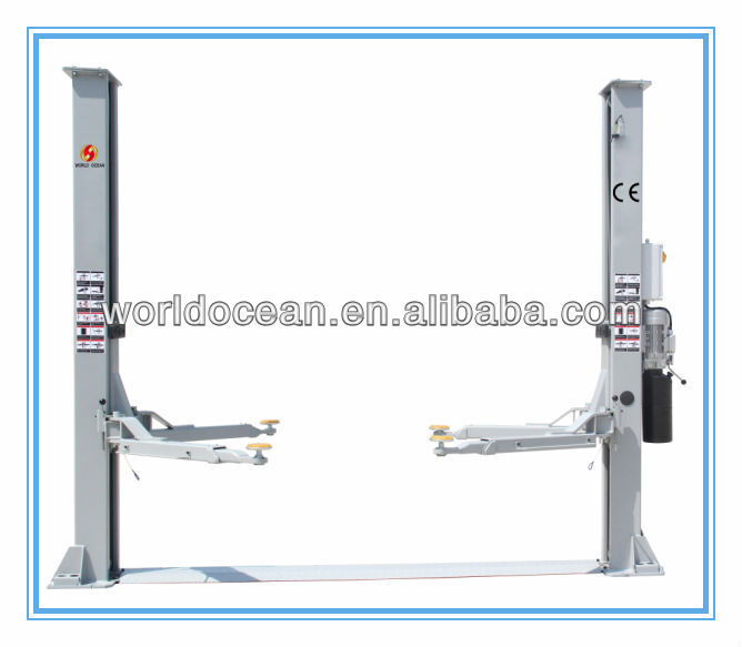 Twin column lift / hydraulic auto lift vehicle lifter lifting 4.0ton with CE