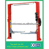 Gantry type hydraulic car lift 4.5 Ton used 2 post lift for sale