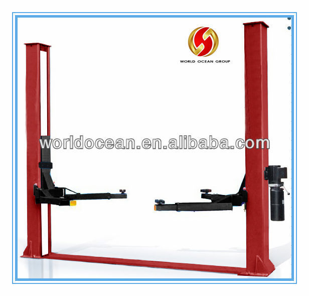 Car lifting equipment Hydraulic lifter 2 post vehicle hoist 3.2ton~5ton (CE)