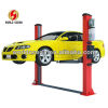hydraulic two post clear floor car lift with CE