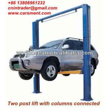 2 post vehicle hoist 4.2T /2068mm clear floor car lift