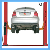 two post car lift,two post connect on bottom,with CE certificate