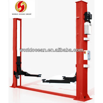 2 post Hydraulic floor plate auto Lift electric mechanical car lift WT4000-AE
