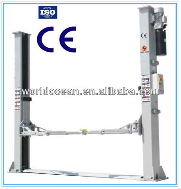 Cheap economical two post car lift , 4 ton/8800lbs capacity,Auto lift with CE/ vehicle lift