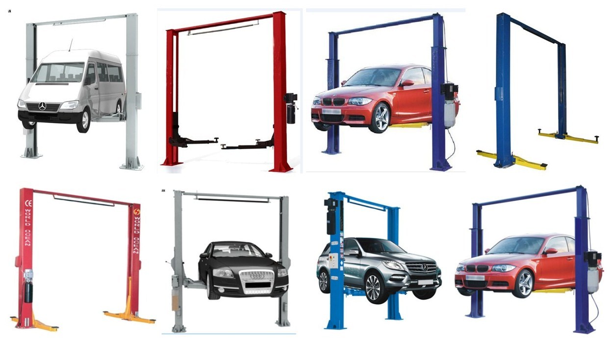 Two post car garage lifts with CE