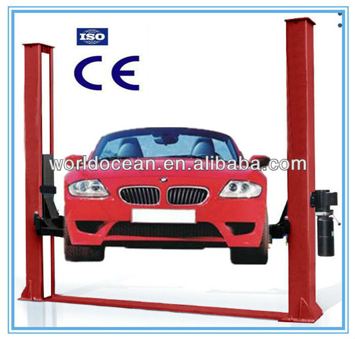2 post Hydraulic floor plate Car Lift 3200kg used for smart car post lifting
