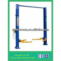 2013 Bestsale two post car lift,clear floor two post car lift