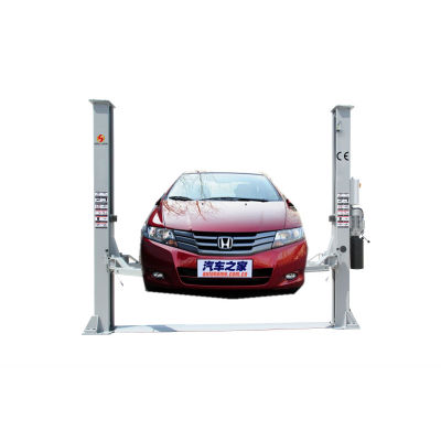Top quality base frame electro-hydraulic two post vehicle lift