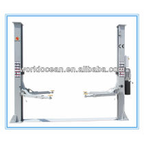2 post car hoist/car lift clear floor type WT4000-AE with electrical release