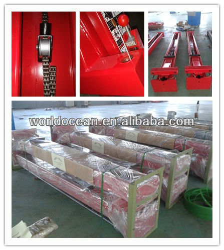 2013 Hot sale used two post hydraulic car lift with CE for sale