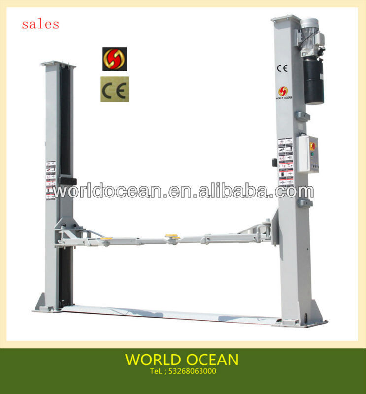 Cheap Two post hydraulic car lift for car fixing