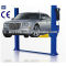 Double Lock Dual Cylinder Hydraulic 4T Budget Floor Plate Two Column Car Lift