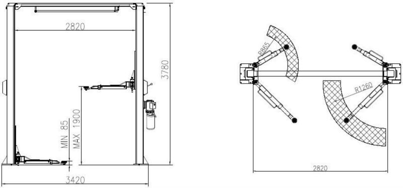cheap residential lift elevator