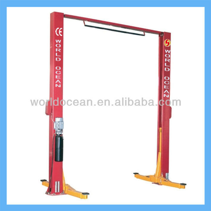 On sale One side lock release 4.2ton car post lifts