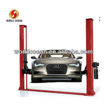manual and electric two post car lift