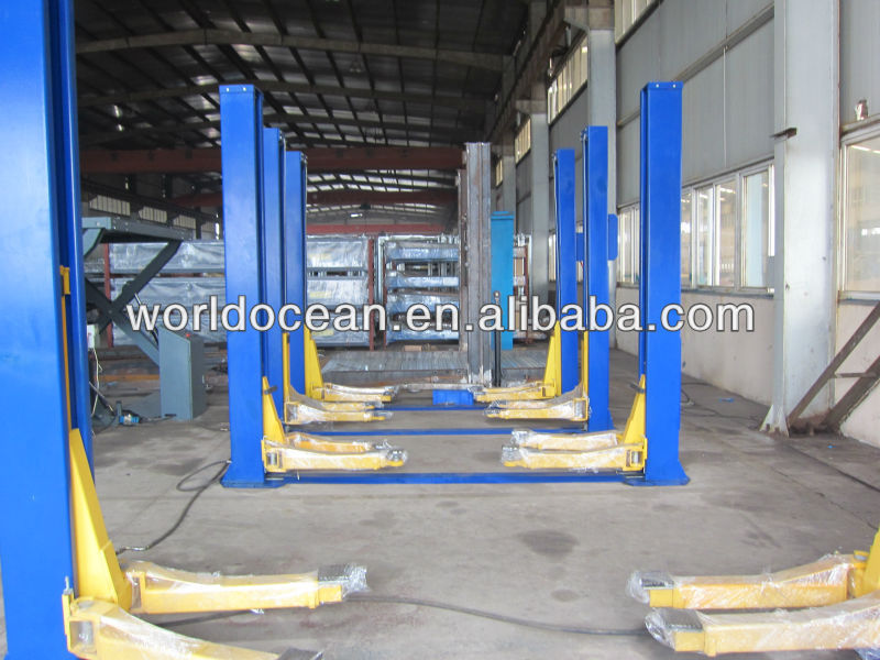 2 post auto car lift with 4500kgs lifting capacity