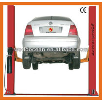 low ceiling TWO POST hydraulic car LIFT,Manual/Electrical release