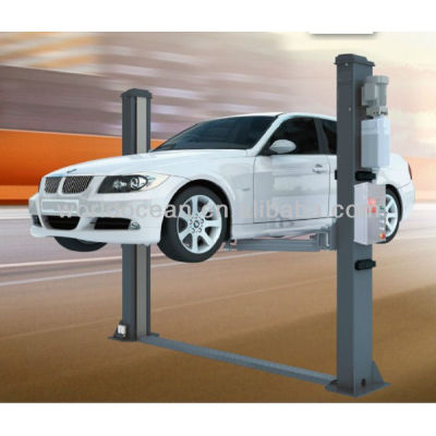 4T floor plate two column electric car lift