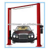 Clear plate hydraulic cylinder two post car lift