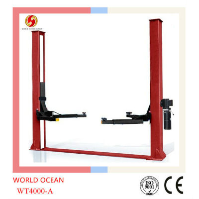 Hydraulic car lift WT4000-A / Used 2 post car lift with CE for sale