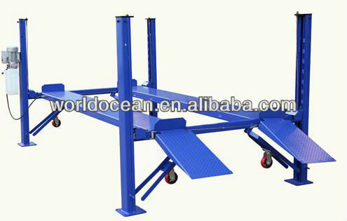 CE approved 4 Post Stacking Car Parking Lift 5TON capacity