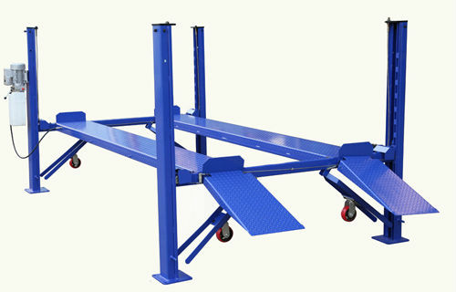 Portable two cars parking lift