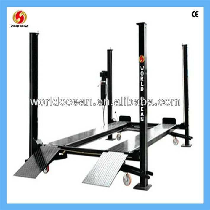 Auto repair shop used 4 post car lift for sale WF3700