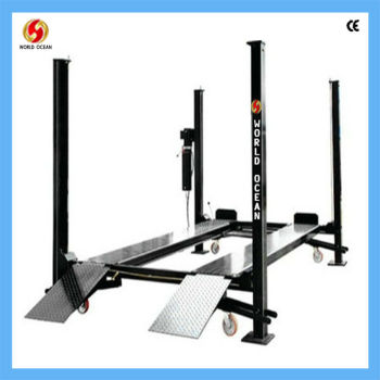 Secondary elevating 4 post car lifts for sale WF4200-ST