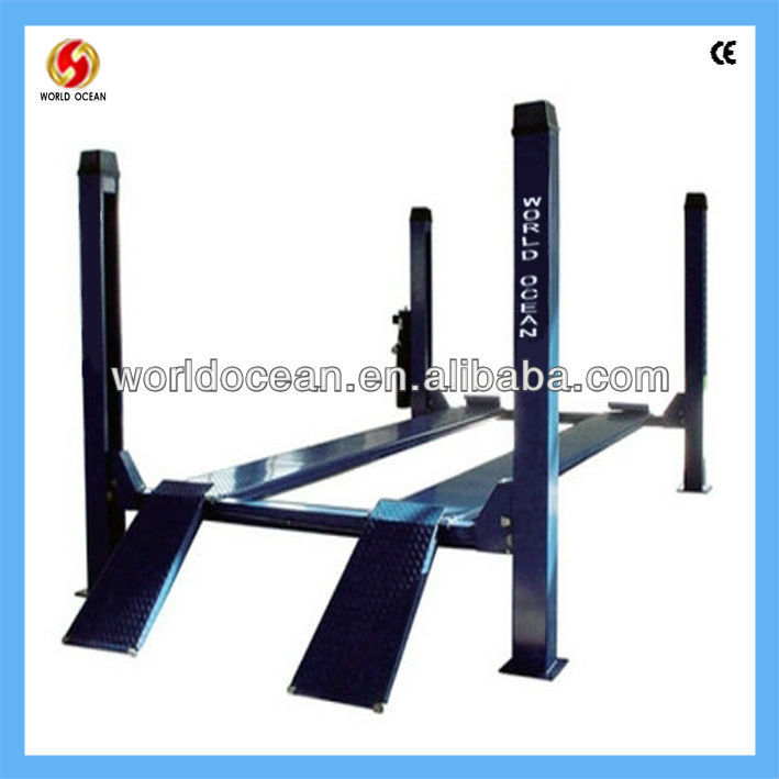 Four Post two levels Parking Lift simple hydraulic car parking lift
