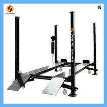 home garage double parking car lift with 4 columns