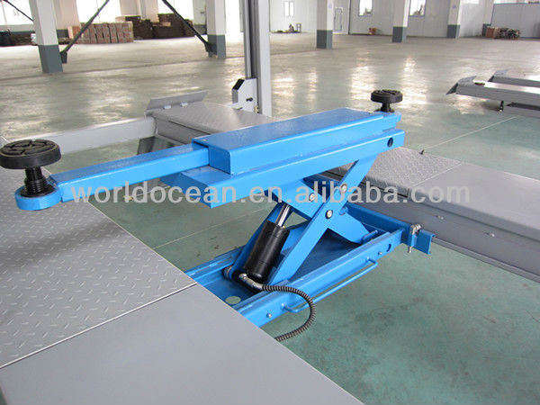 Hot Product for 2013 Four Post Hydraulic Alignment vehicle lift meet CE stanard