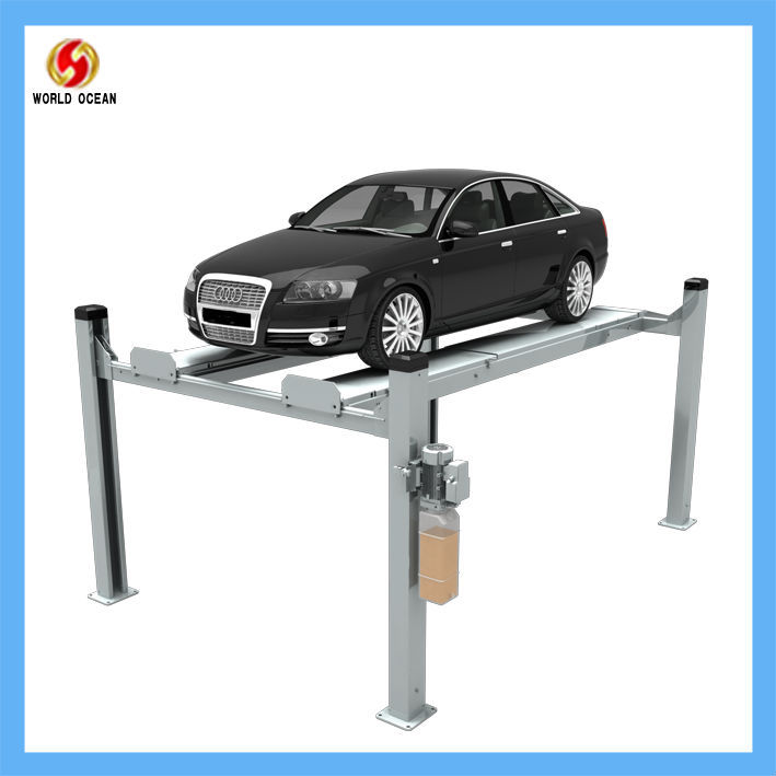 Movement car parking lifts with rolling jack WF3200