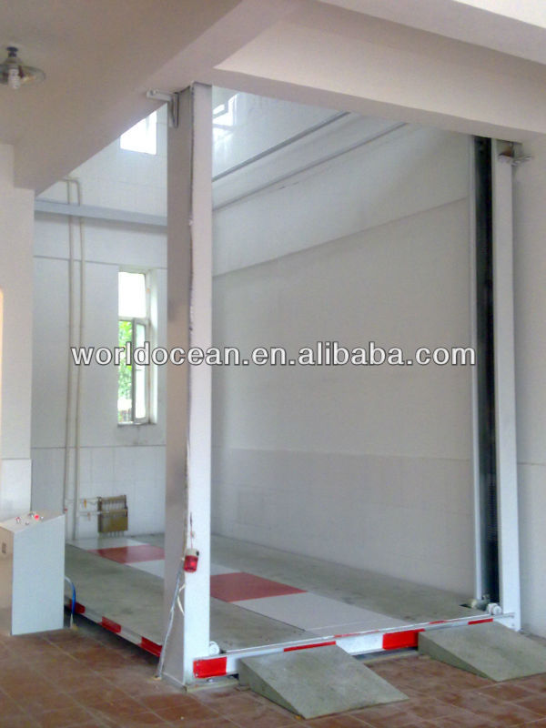 2.5m-10m height hydraulic floor lift four post