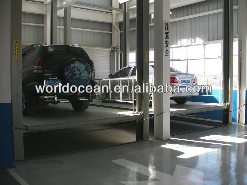 2013newest type four post car lift , lifting height more than 3meters