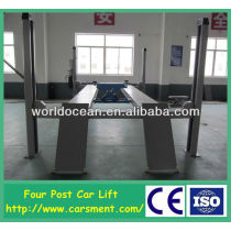 used 4 post car lift for sale,four post car lift WF4000 with CE certification