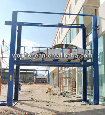 Hydraulic & transmission lift goods lift platform