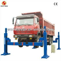 Cheap 4 post hydraulic car lift / Heavy duty truck hoist for large lifting capacity