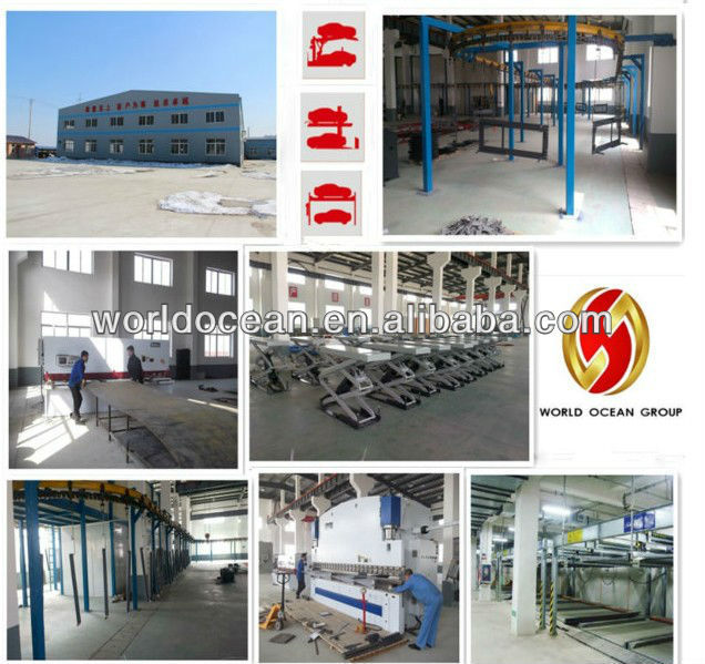 Hotsale used 4 post car lift for sale with CE approval