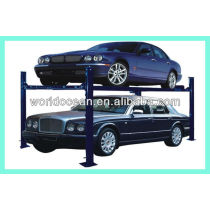 double layer parking lift 4 post hydraulic parking car lift