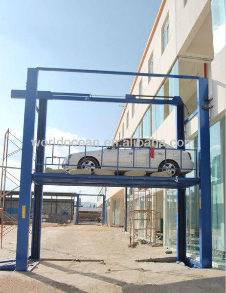2013 Hot Sale Hydraulic Crossing car elevator cargo lift elevator for cars or goods