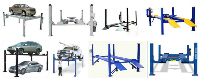2013 New four - wheel alignment four post lifter