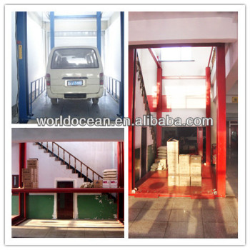 Hydraulic lift car & goods lift platform