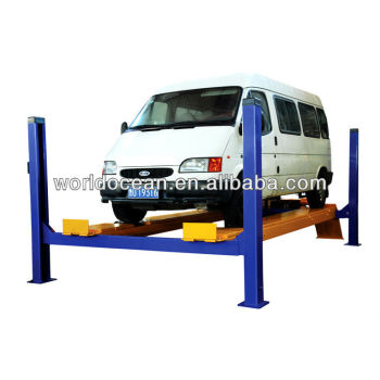 CE approved 4 post alignment lift capacity 5500kgs