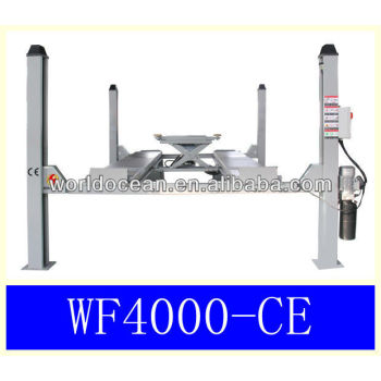 Good quality manual four post alignment car lift WF4000 for sale